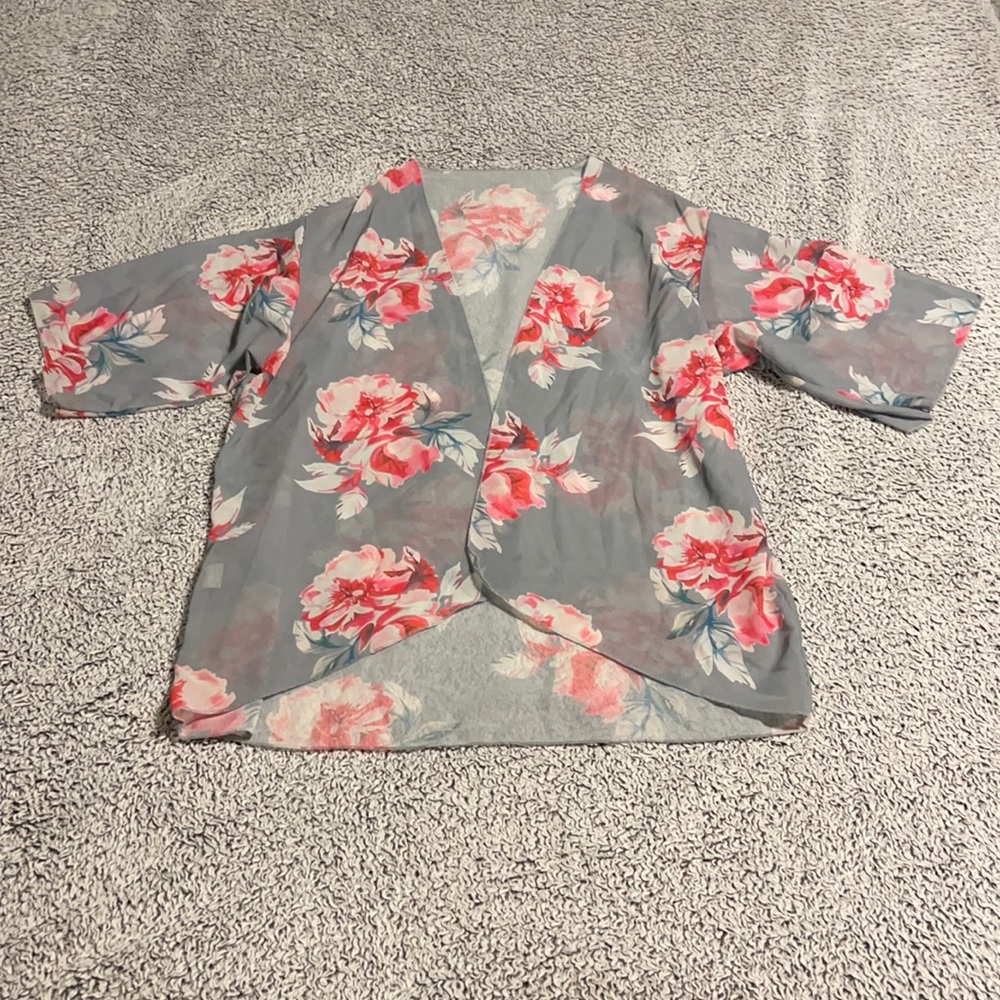 Sheer kimono